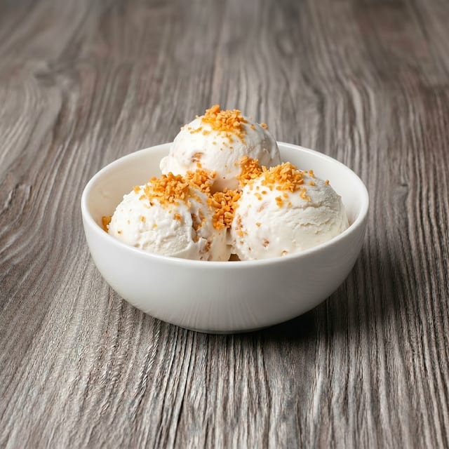 Coconut Ice Cream.