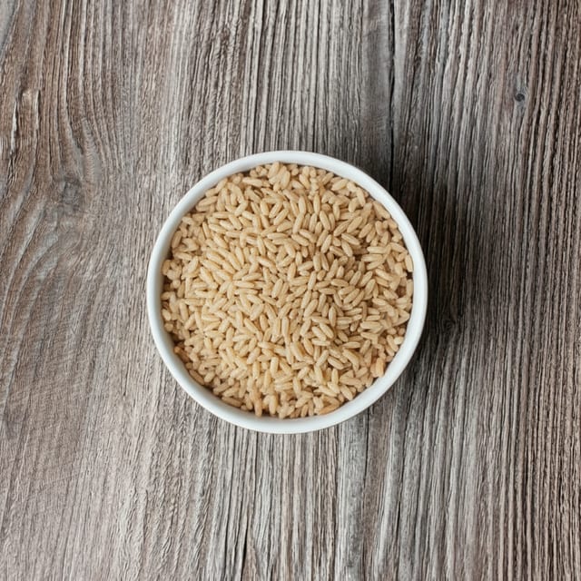 SMALL BROWN RICE.
