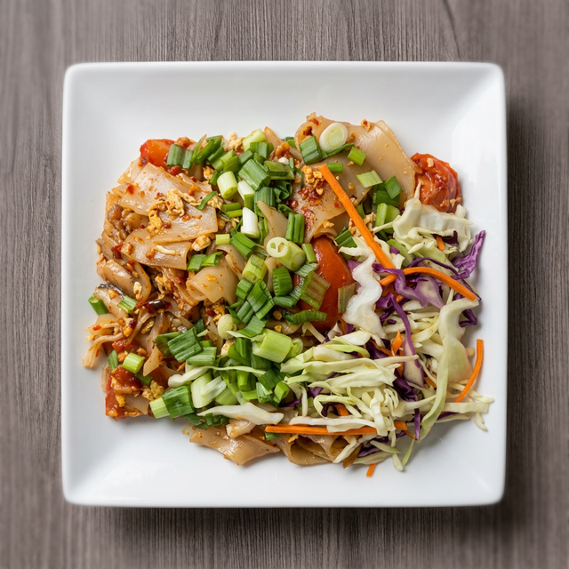 Stir-Fried Big Fresh Noodles.